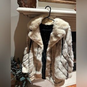 Vintage White Mink Coat